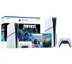 Konsola Sony PlayStation 5 Slim D Chassis (PS5) 1TB z napędem Fortnite Cobalt + God of War Ragnarok + God of War