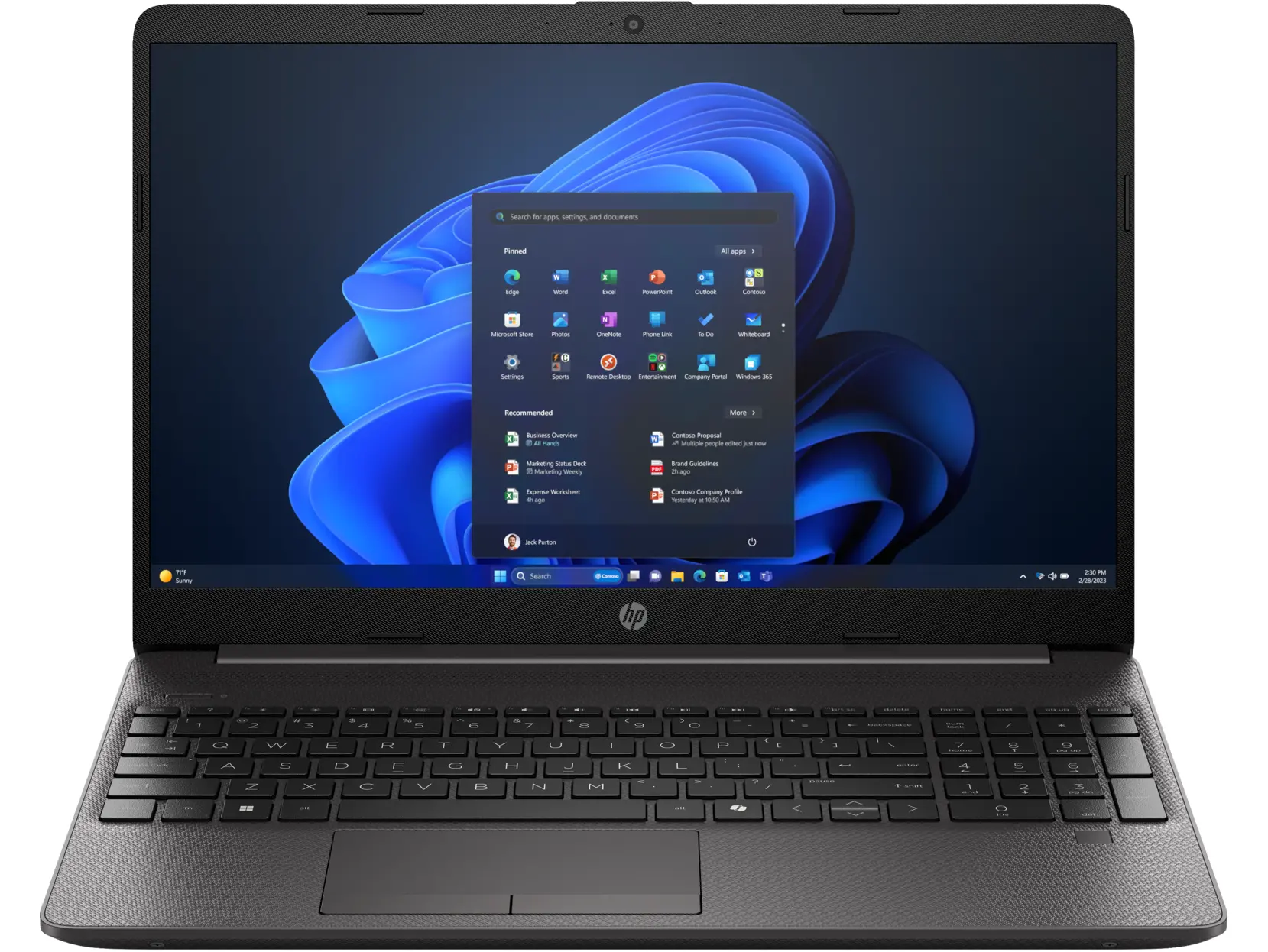 Laptop biznesowy HP 250 G9 15,6" i3-1315U 16GB RAM 512GB Dysk SSD Win11 Pro Czarny