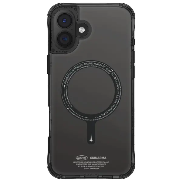 Etui Skinarma Saido Magnetic Charging do iPhone 16 Czarny