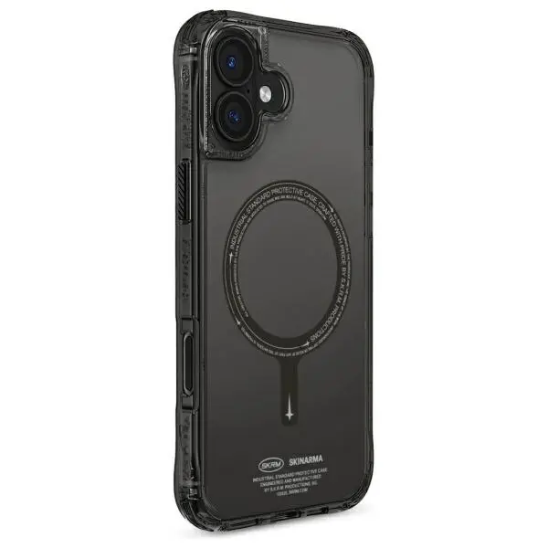 Etui Skinarma Saido Magnetic Charging do iPhone 16 Czarny