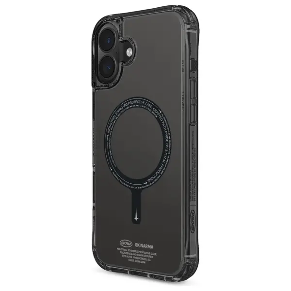 Etui Skinarma Saido Magnetic Charging do iPhone 16 Czarny