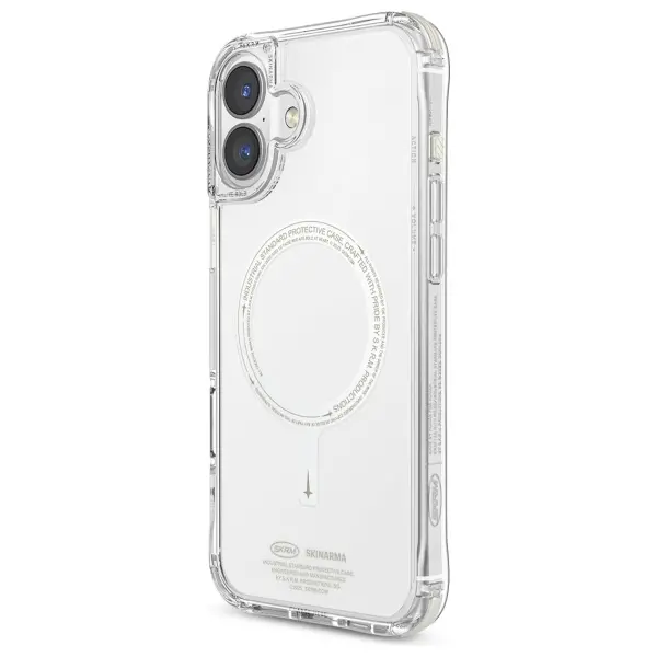 Etui Skinarma Saido Magnetic Charging do iPhone 16 Plus Zielony