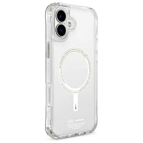 Etui Skinarma Saido Magnetic Charging do iPhone 16 Plus Zielony