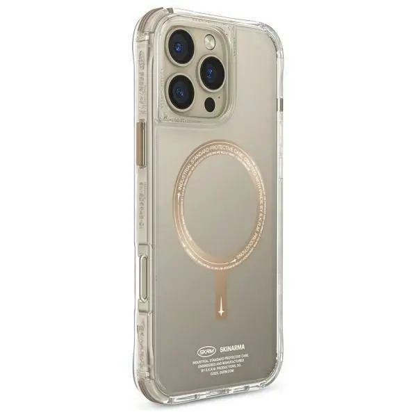 Etui Skinarma Magnetic Charging do iPhone 16 Pro Szampański