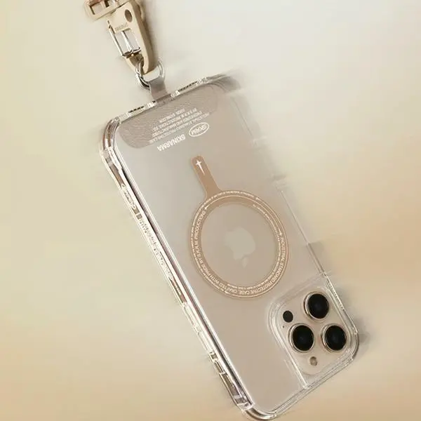 Etui Skinarma Magnetic Charging do iPhone 16 Pro Szampański