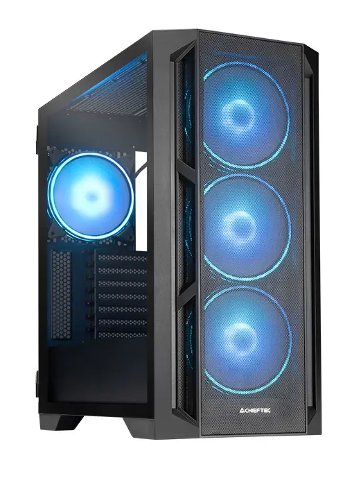 Obudowa Chieftec Lumo ARGB GA-01B-L-OP Czarny