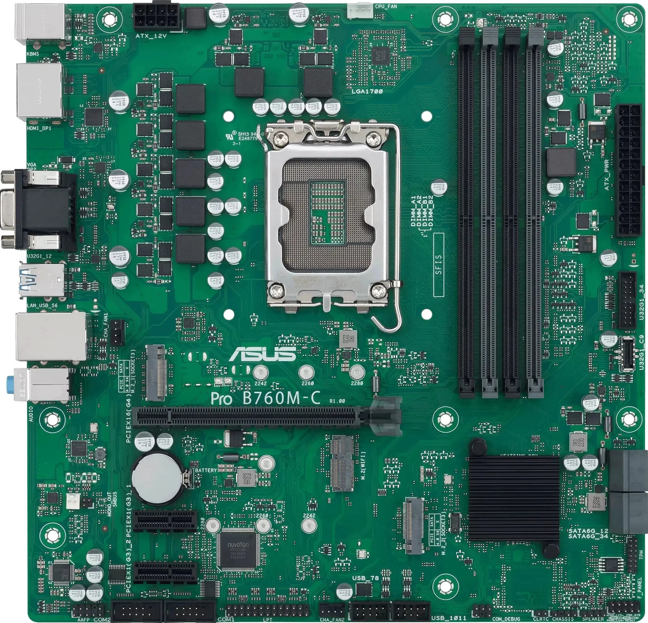 Płyta główna ASUS PRO B760M-C-CSM DDR5