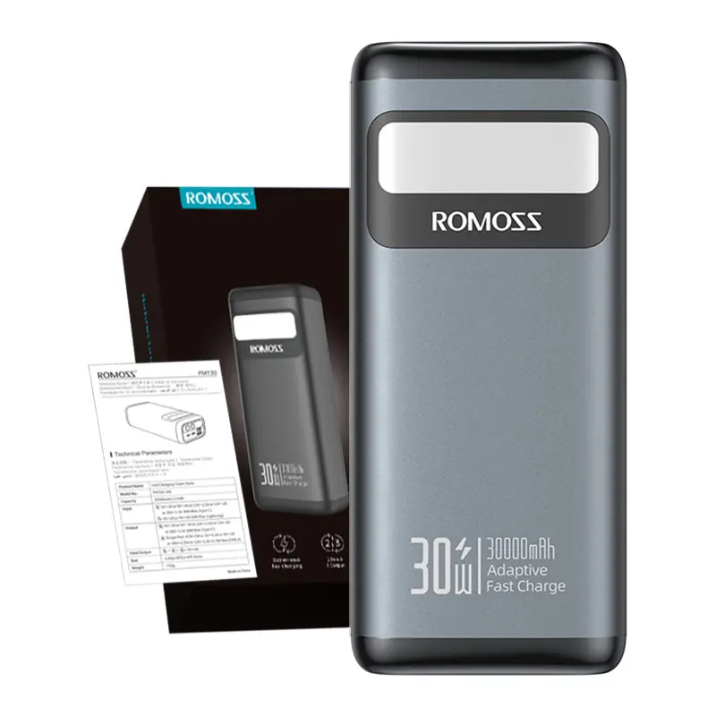 Powerbank Romoss PMT30 30000mAh 30W Czarny