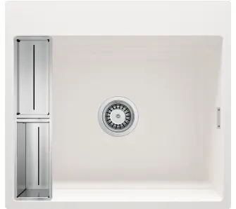 Zlewozmywak Deante Magnetic ZRM_A10A Granitowy Alabaster