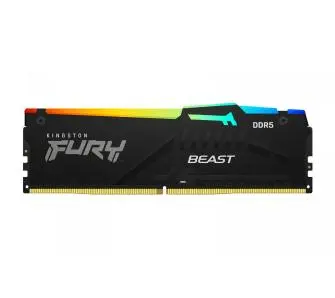 Pamięć RAM Kingston FURY Beast RGB DDR5 16GB 5200 CL40 Czarny