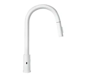 Bateria Globalo Loretio White 1.1 Biały Stal nierdzewna