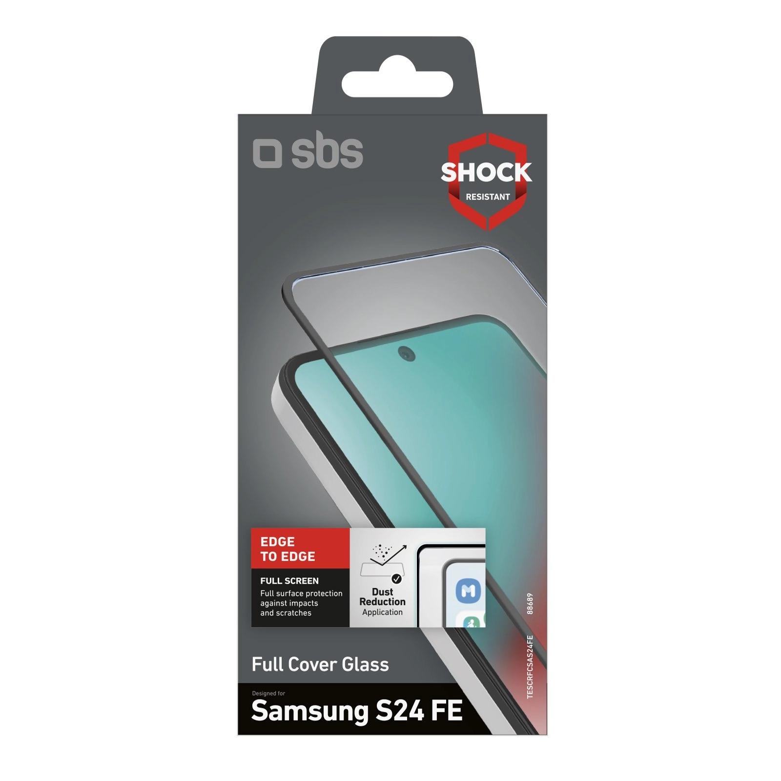 Szkło hartowane SBS Full Cover Glass do Galaxy S24FE/A36/A56