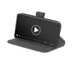 Etui Puro Case Wallet Stand do Galaxy S25 Ultra Czarny