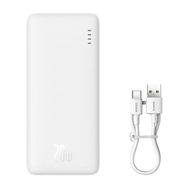 Powerbank Baseus PPQD090002 Airpow 10000mAh 20W Biały
