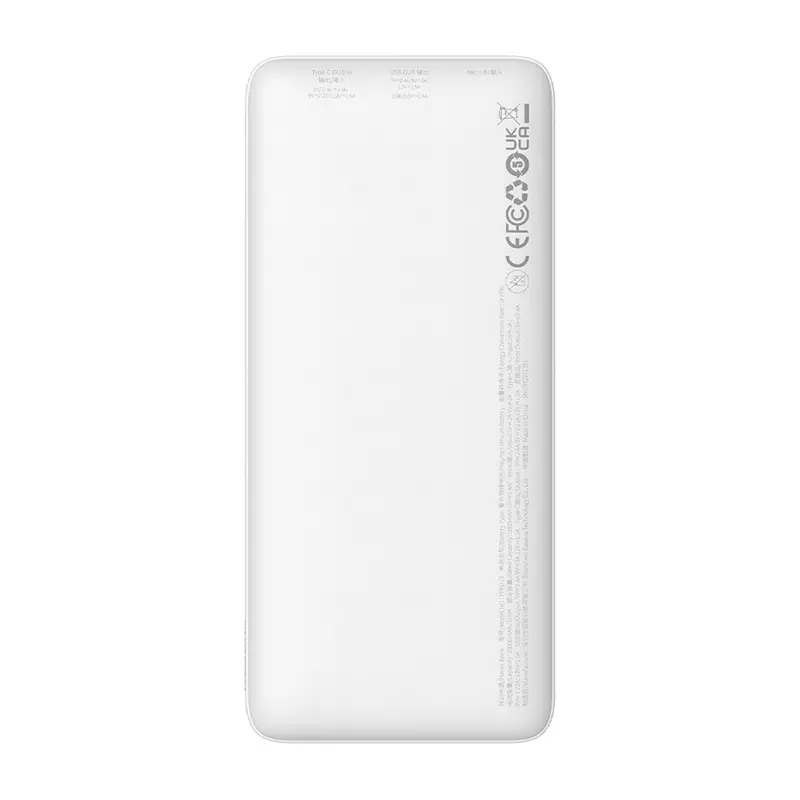 Powerbank Baseus PPQD090002 Airpow 10000mAh 20W Biały