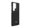 Etui Samsung Enzo Aramid Case do Galaxy S25 Ultra Czarno-srebrny