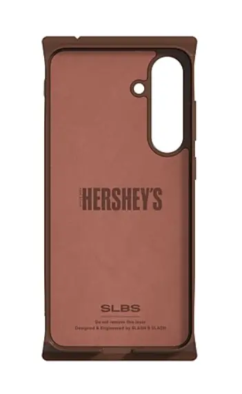 Etui Samsung Hershey's Milk Chocolate Snack do Galaxy S25 Plus Brązowy