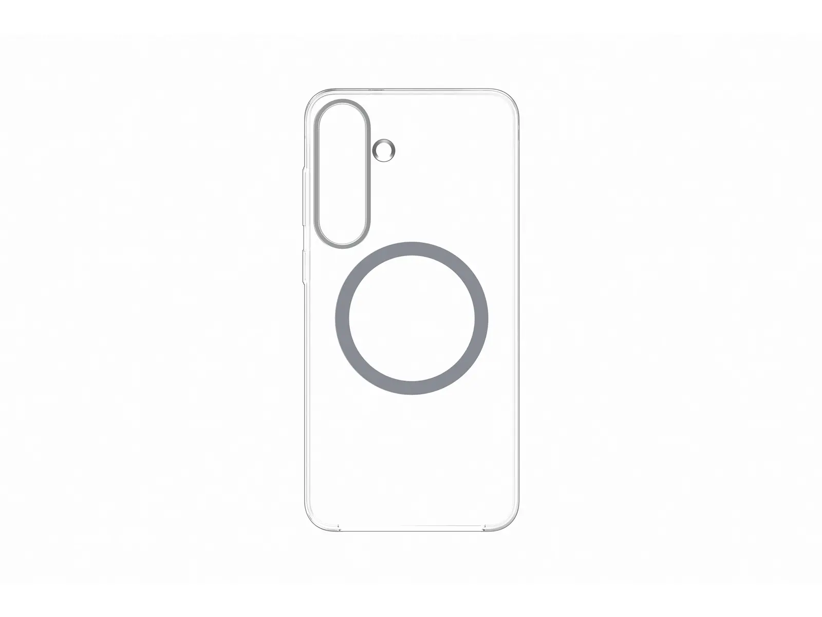 Etui Samsung Clear Magnet Case do Galaxy S25 Plus