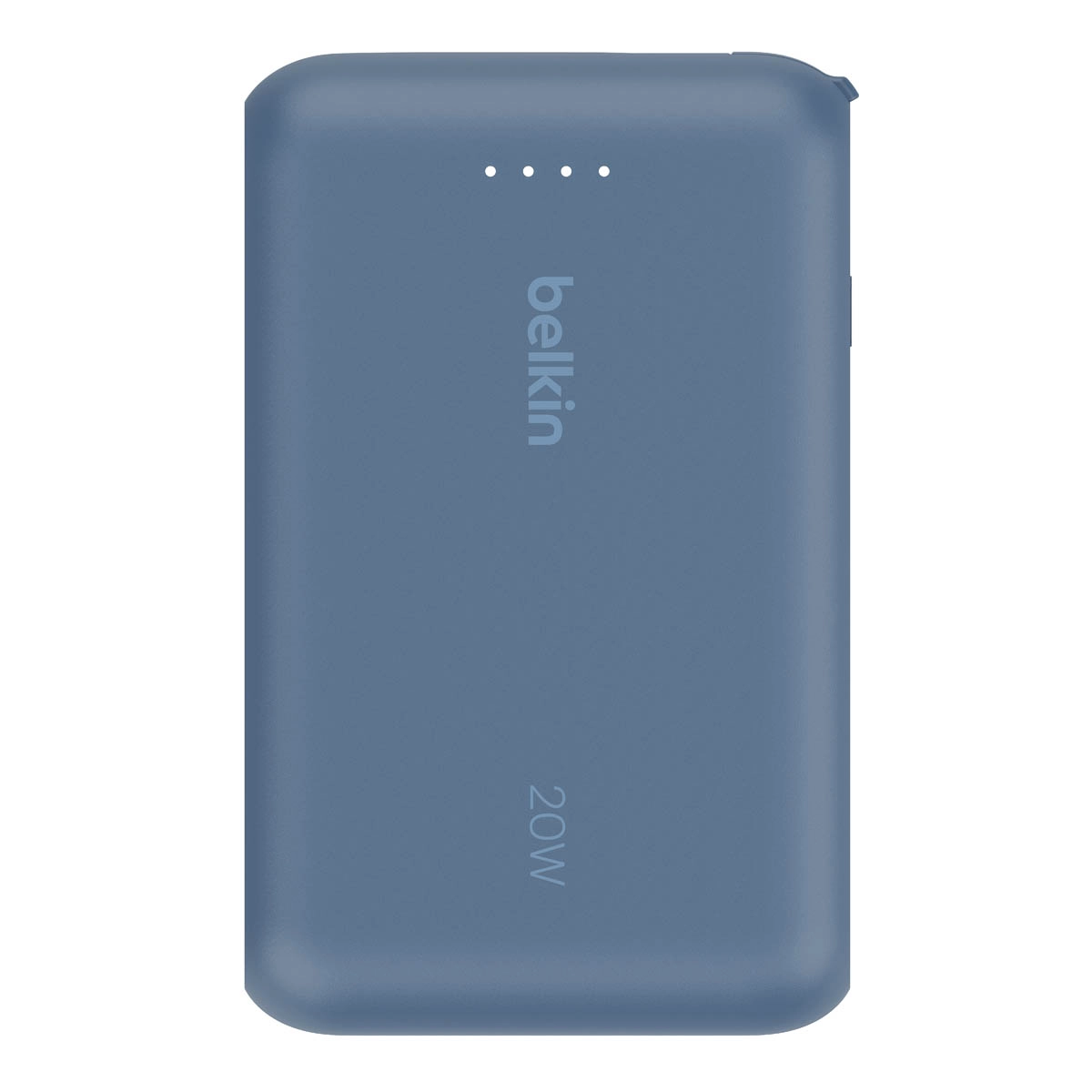 Powerbank Belkin BPB021HQBL 10000mAh, 20W, Wbudowany kabel USB-C, Niebieski