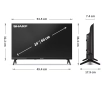 Telewizor Sharp 24HA1705E  24" LED HD Ready DVB-T2