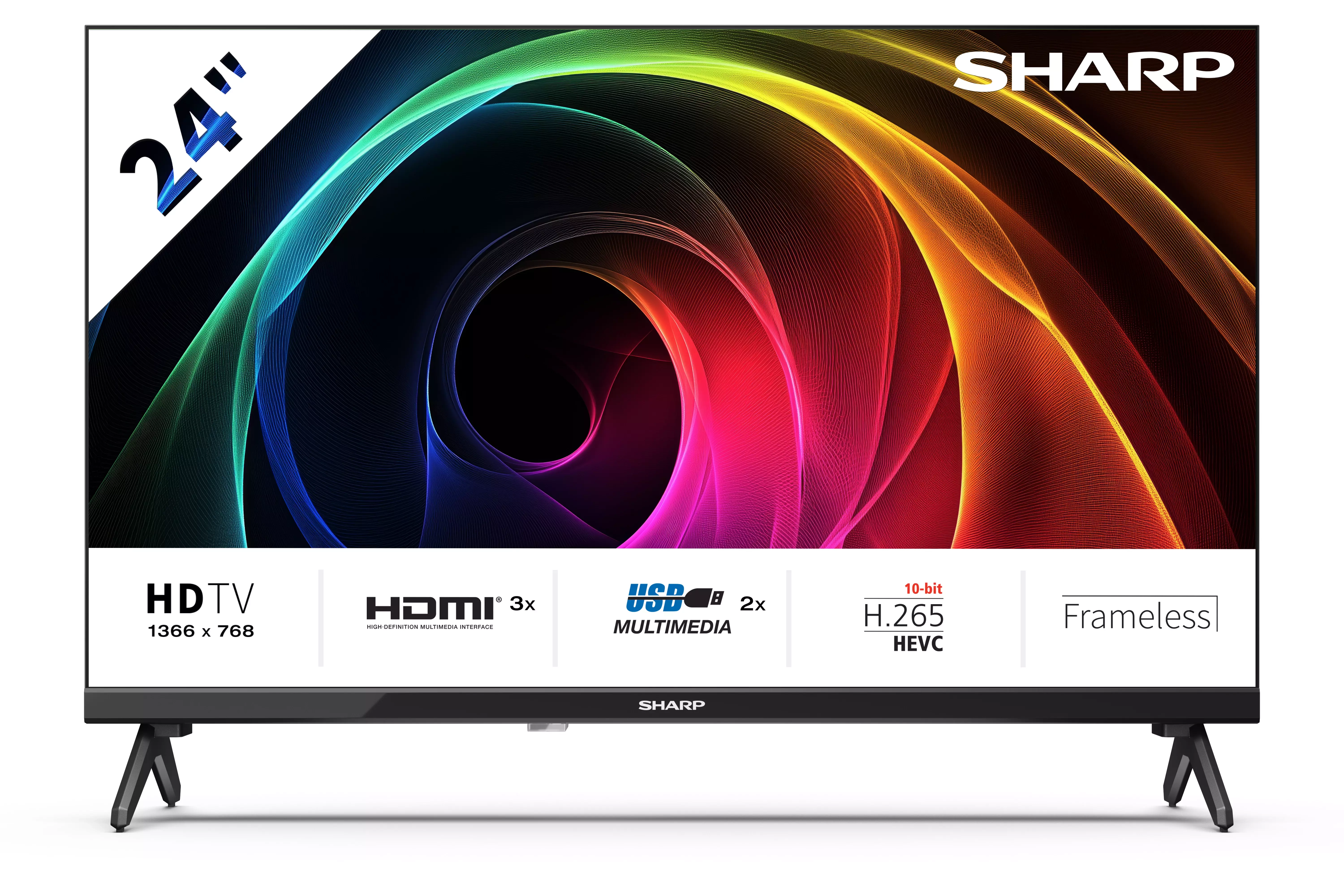 Telewizor Sharp 24HA1705E  24" LED HD Ready DVB-T2