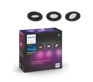 Philips Hue White and Color Ambiance Centura 3szt. Czarny