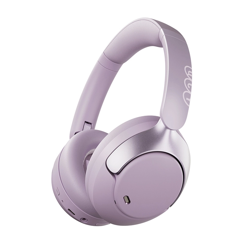 Słuchawki bezprzewodowe QCY H3 Pro ANC Nauszne Bluetooth 5.4 Fioletowy