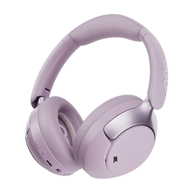 Słuchawki bezprzewodowe QCY H3 Pro ANC Nauszne Bluetooth 5.4 Fioletowy