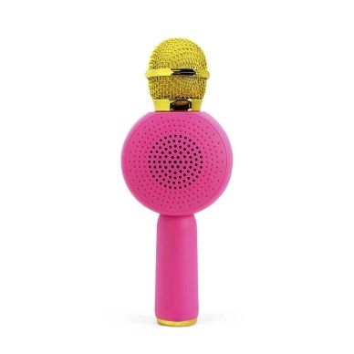 Mikrofon z głośnikiem Bluetooth OTL Technologies LOL Suprise! GLAM! PopSing LED Light Up Wireless Karaoke 5W Ciemnoróżowy