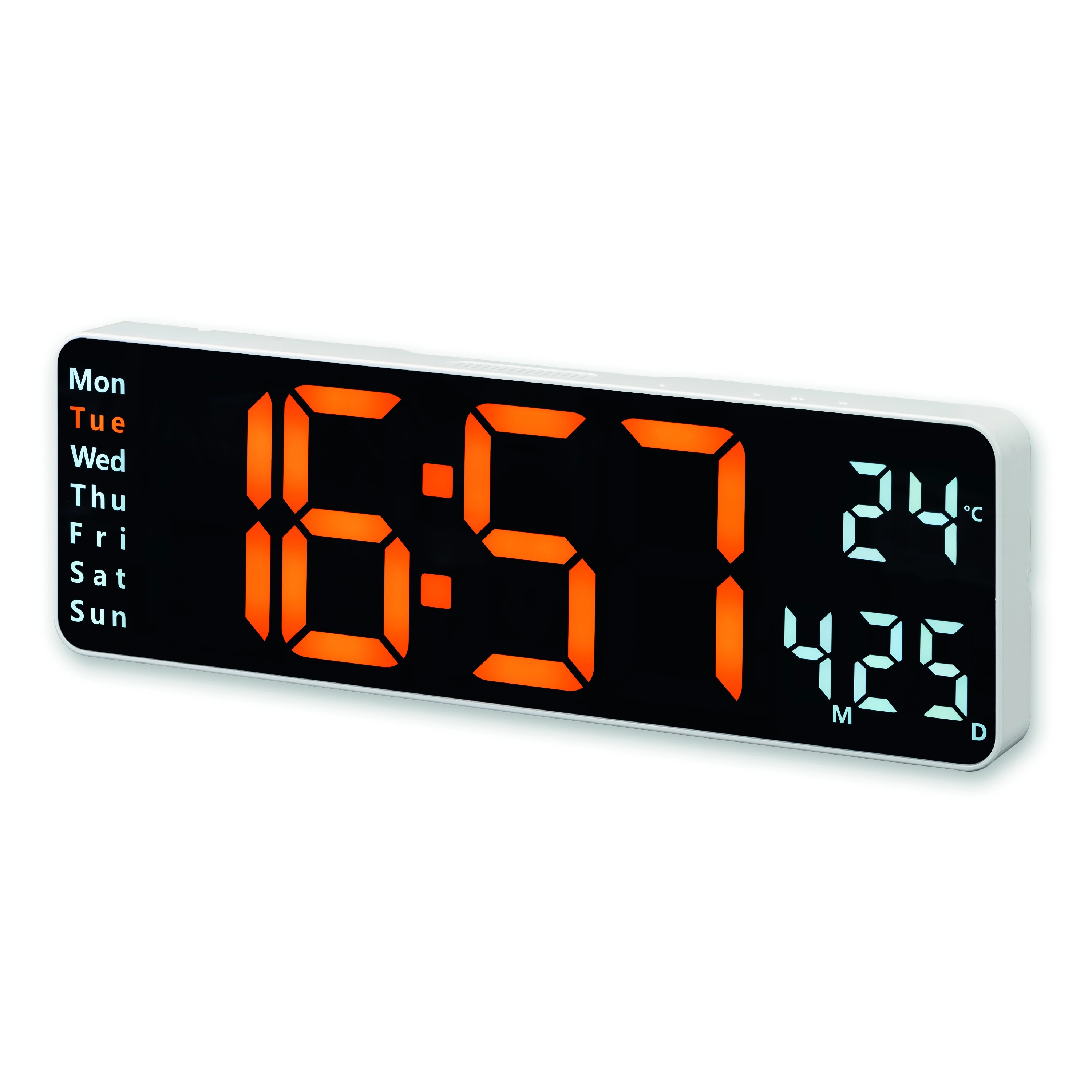 Zegar z termometrem Hama Santa Cruz