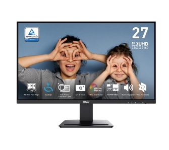 Monitor MSI PRO MP273U 27" 4K IPS 60Hz 4ms