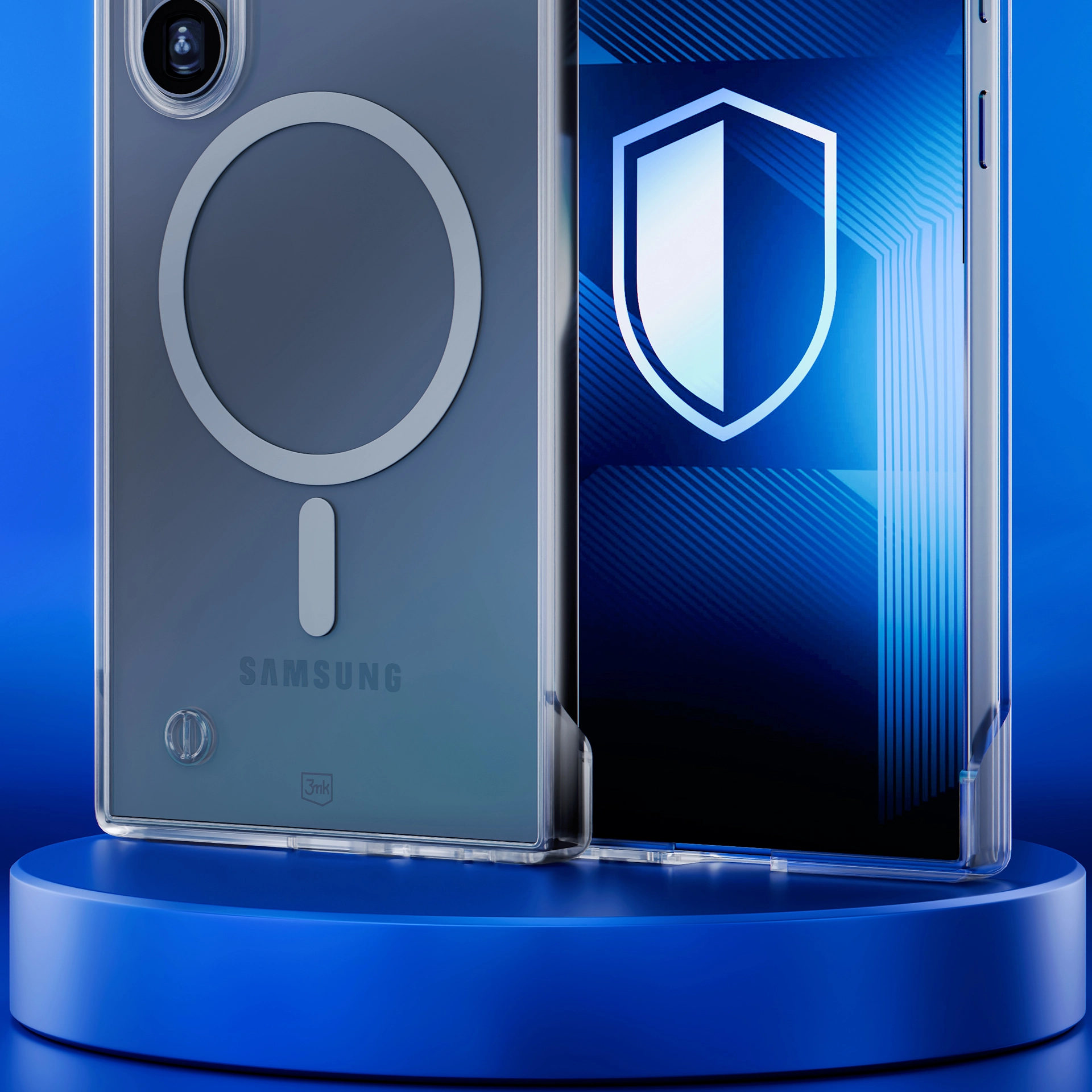 Etui 3mk Just20g Clear Case do Galaxy S22 Ultra Przezroczysty