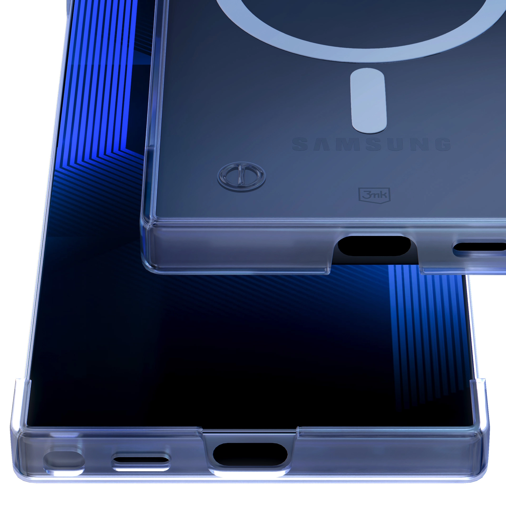 Etui 3mk Just20g Clear Case do Galaxy S22 Ultra Przezroczysty
