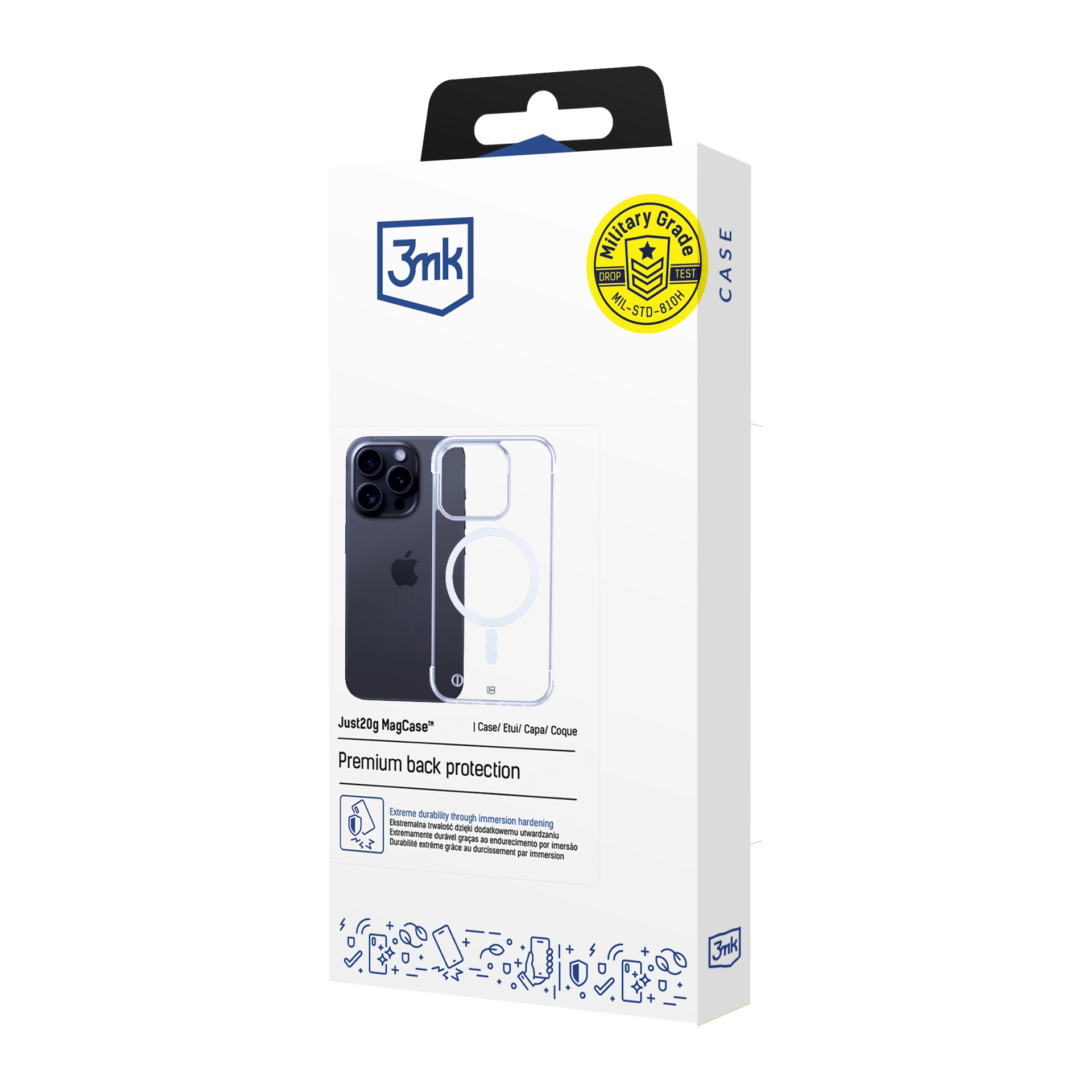 Etui 3mk Just20g Clear Case do iPhone 13 Pro