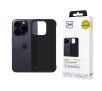 Etui 3mk Just20g Clear Case do iPhone 15 Pro Max Czarny