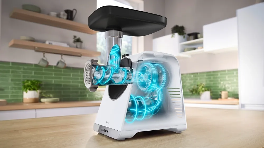 Maszynka do mięsa Bosch MultiPower Series 6 MFWS609W 2100W 3 sitka