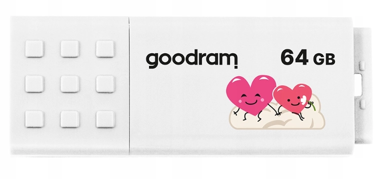 PenDrive GoodRam UME3 Valentine 64GB USB 3.2 Biały
