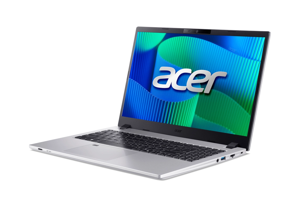 Laptop Acer TravelMate P2 15 TMP215-55-TCO 15,6" Core 5 120U 16GB RAM 512GB Dysk SSD Win11 Pro Srebrny