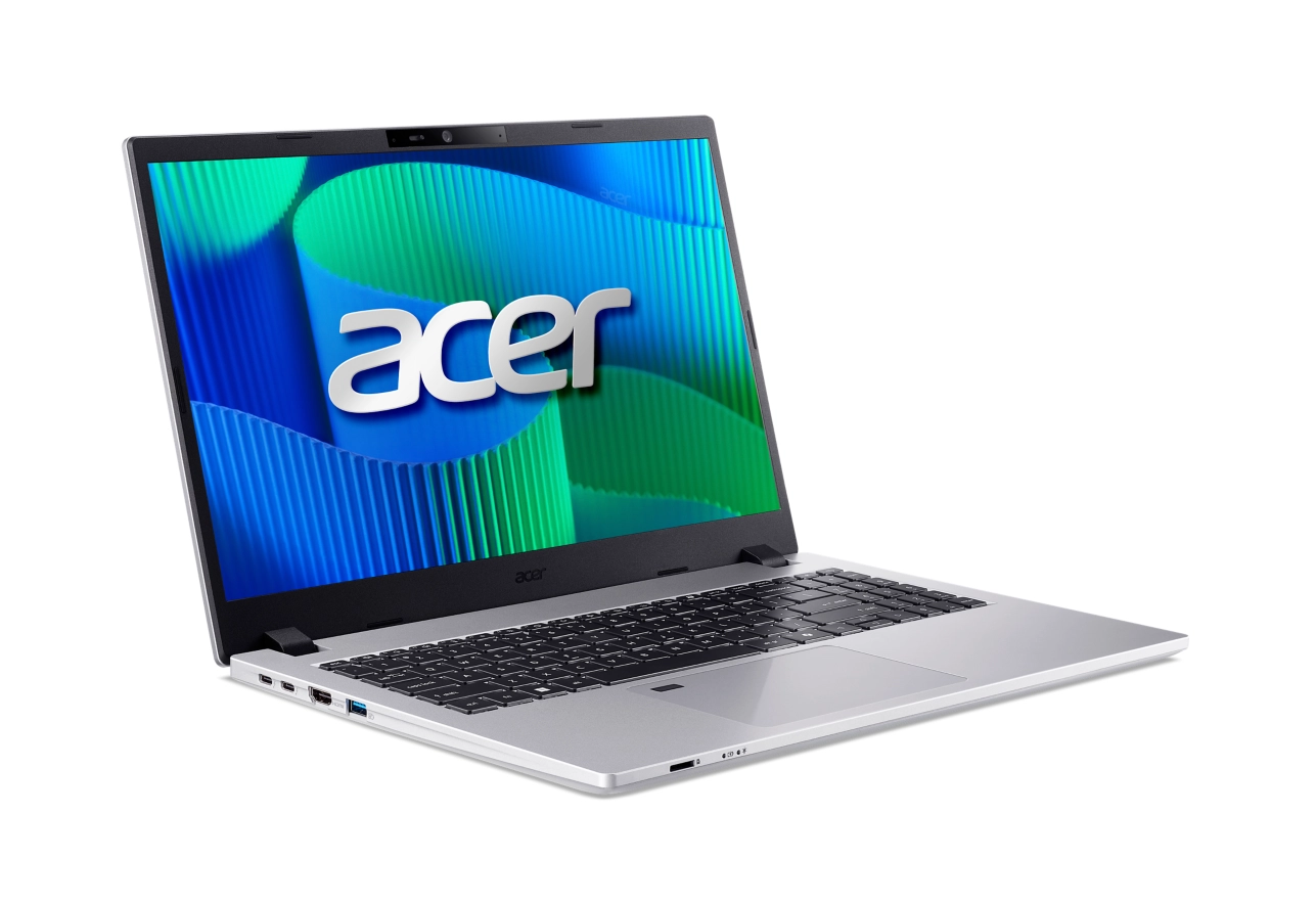 Laptop Acer TravelMate P2 15 TMP215-55-TCO 15,6" Core 5 120U 16GB RAM 512GB Dysk SSD Win11 Pro Srebrny