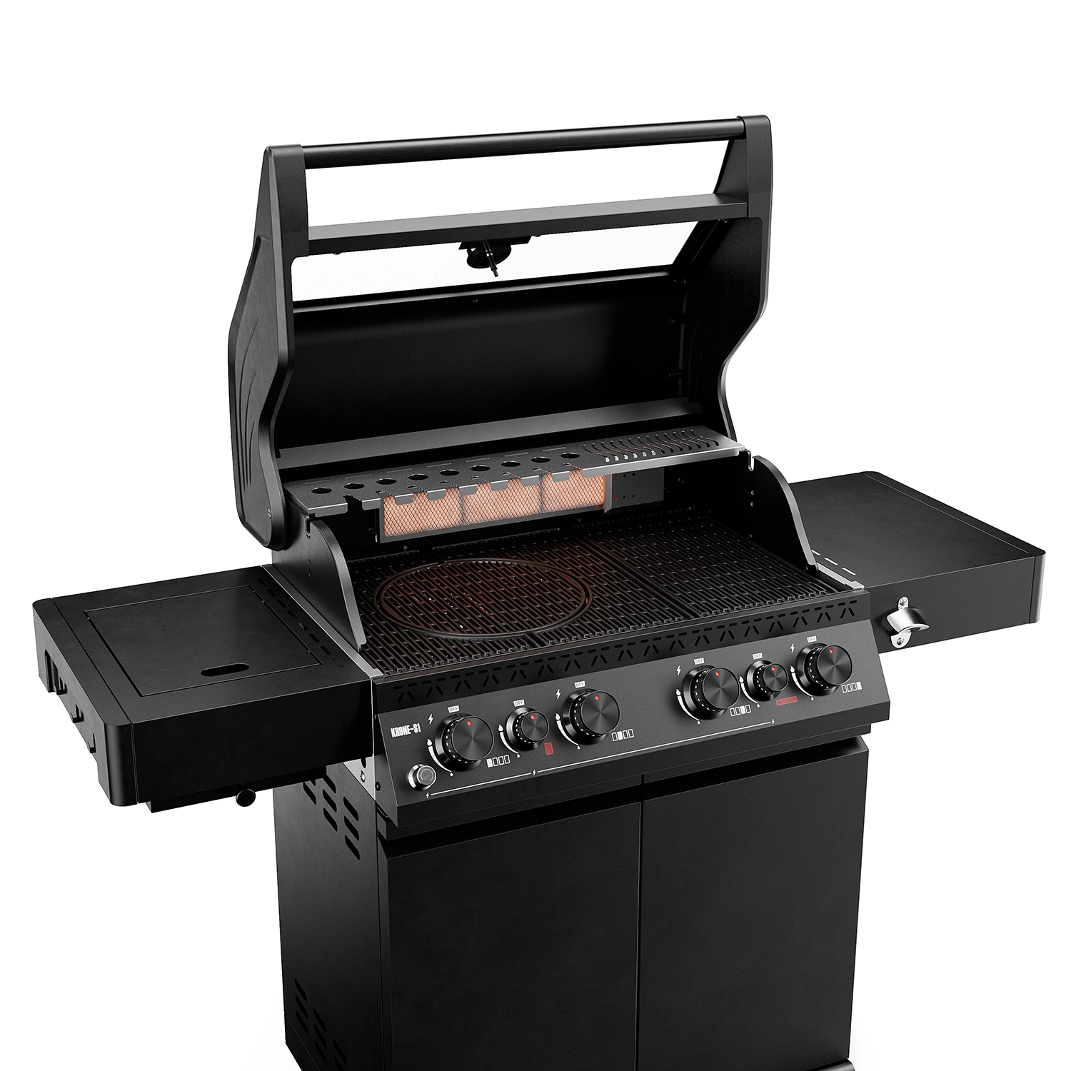 Grill gazowy Koler Krone S1 Czarny