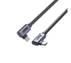 Kabel Unitek USB-C do USB-C PD 100W 1m Czarny