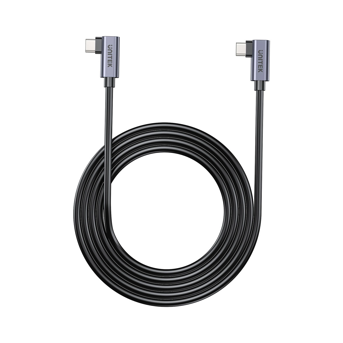 Kabel Unitek USB-C do USB-C PD 100W 1m Czarny
