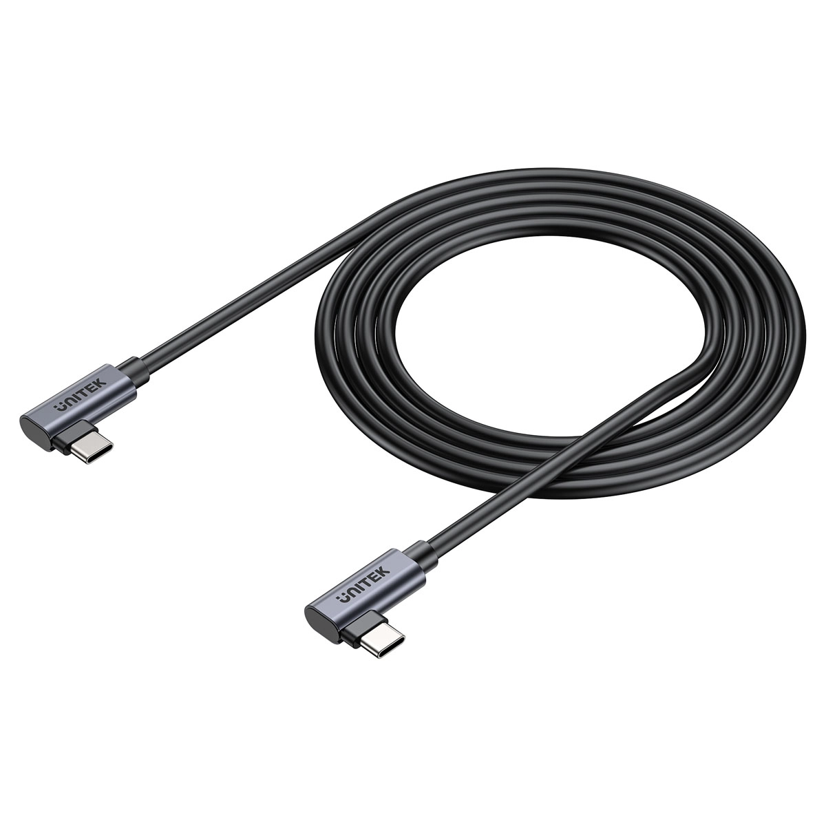 Kabel Unitek USB-C do USB-C PD 100W 1m Czarny