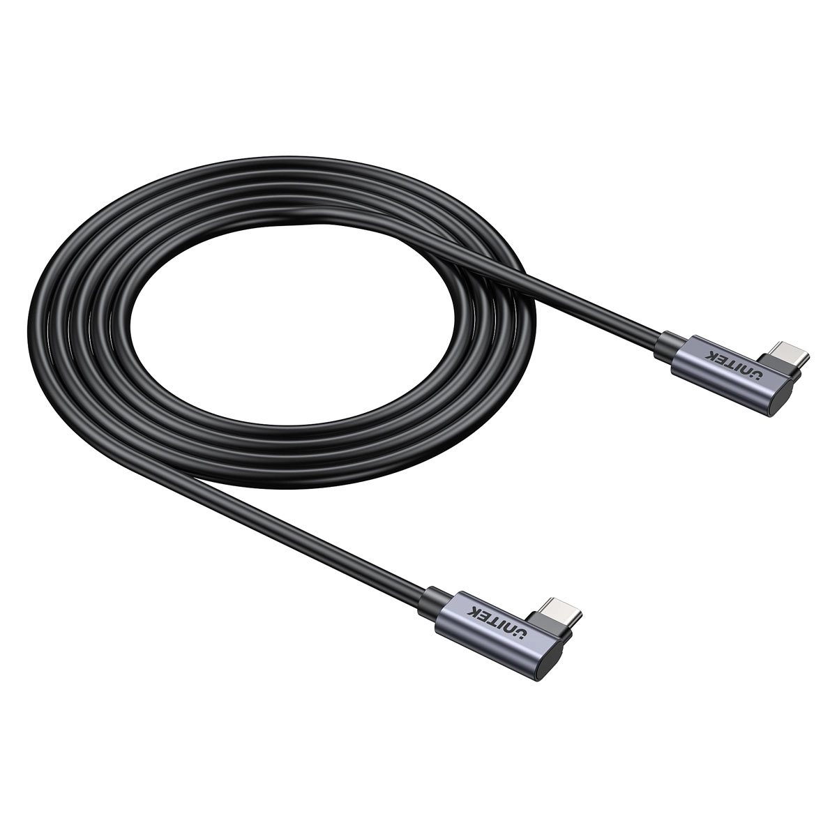 Kabel Unitek USB-C do USB-C PD 100W 1m Czarny