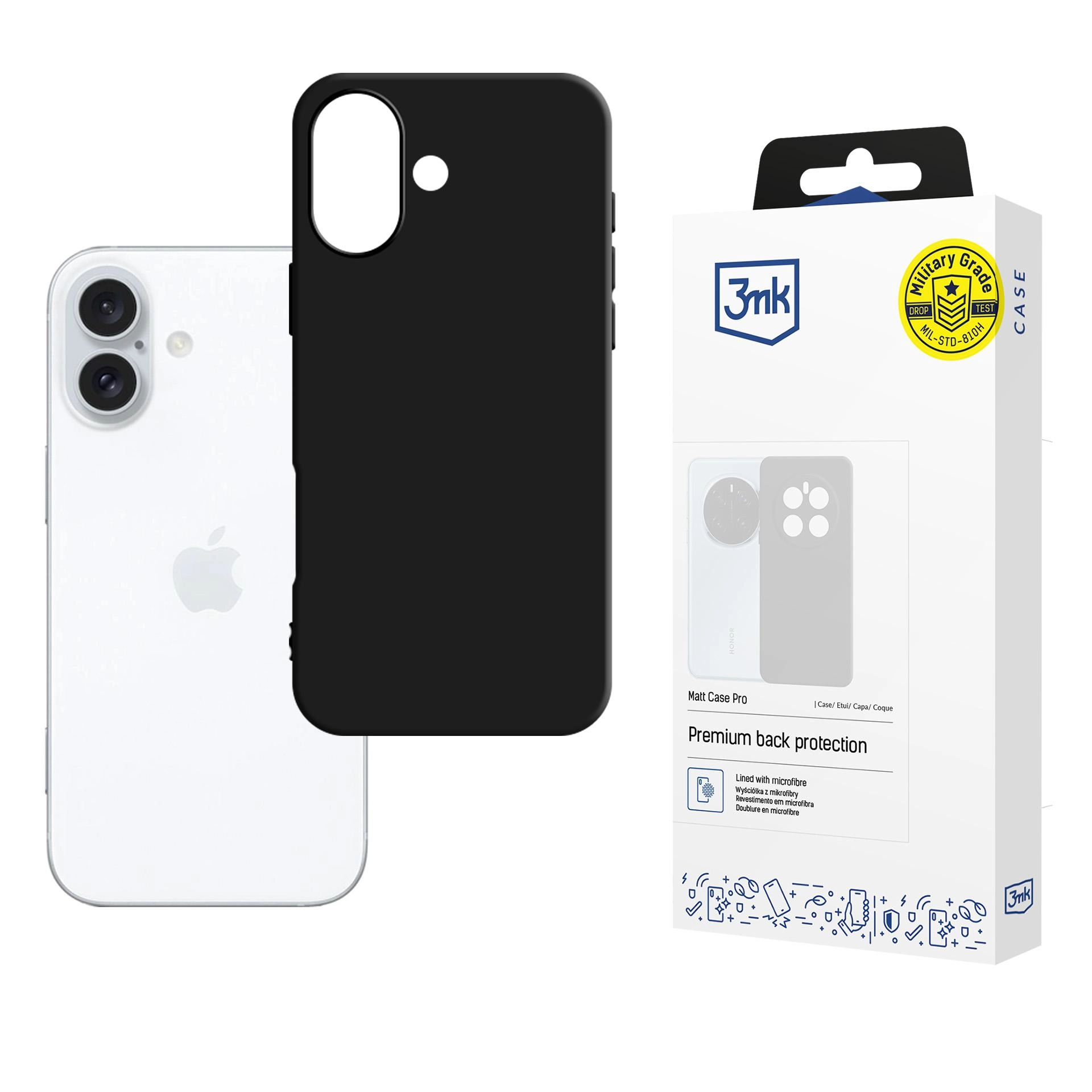 Etui 3mk Matt Case Pro do iPhone 16