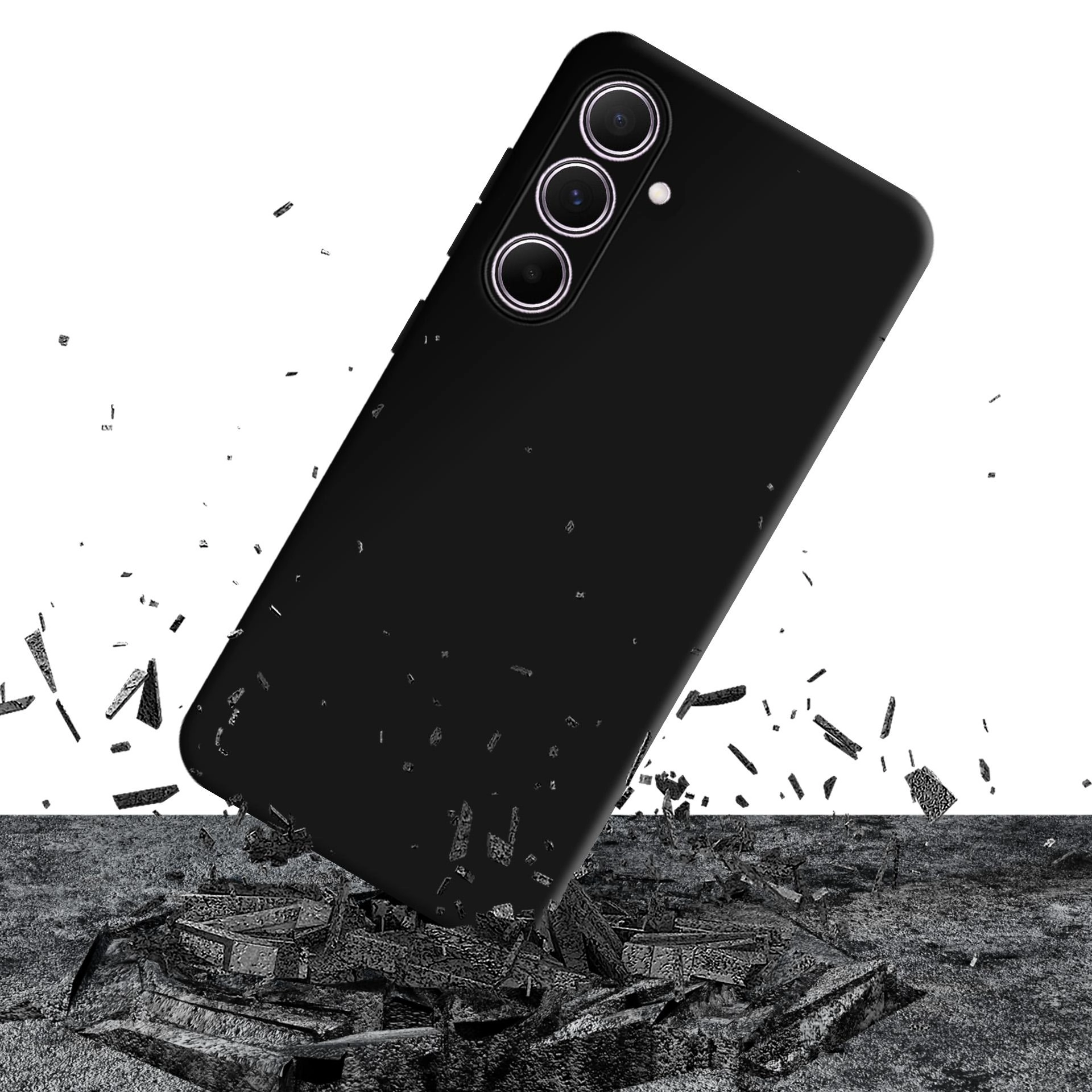 Etui 3mk Matt Case Pro do Galaxy A55 5G Czarny