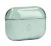 Etui na słuchawki Bizon Elastyczne z karabińczykiem do Airpods Pro 2 Przezroczysto-zielony