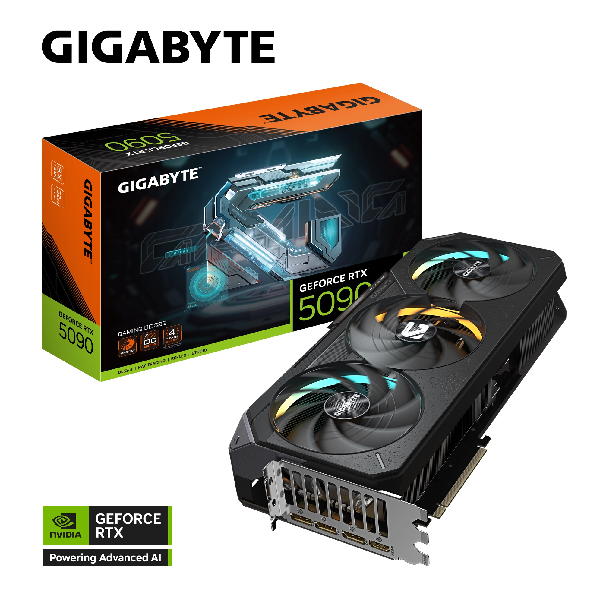 Karta graficzna Gigabyte GeForce RTX 5090 GAMING OC 32GB GDDR7 512bit DLSS 4