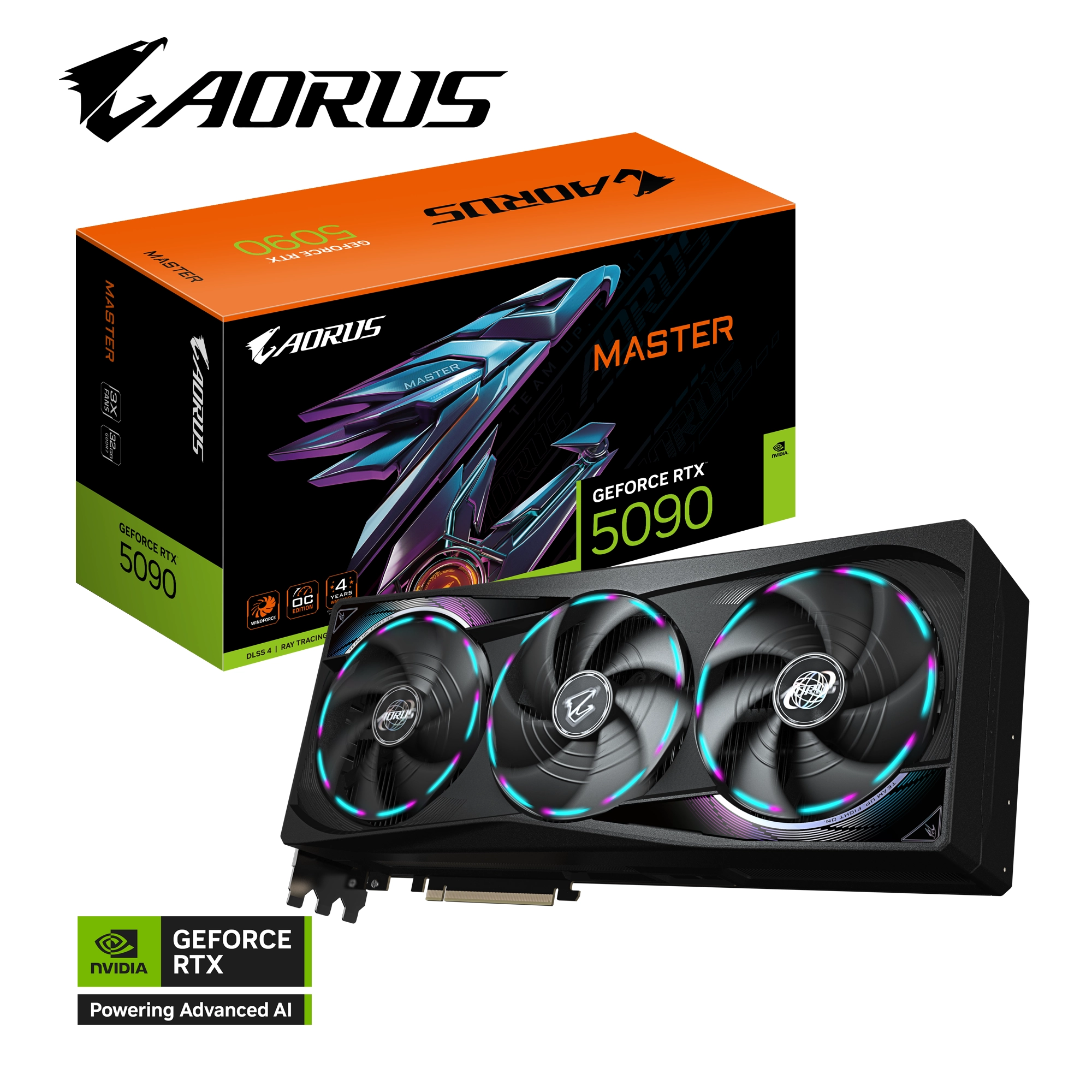 Karta graficzna Gigabyte GeForce RTX 5090 MASTER 32GB GDDR7 512bit DLSS 4