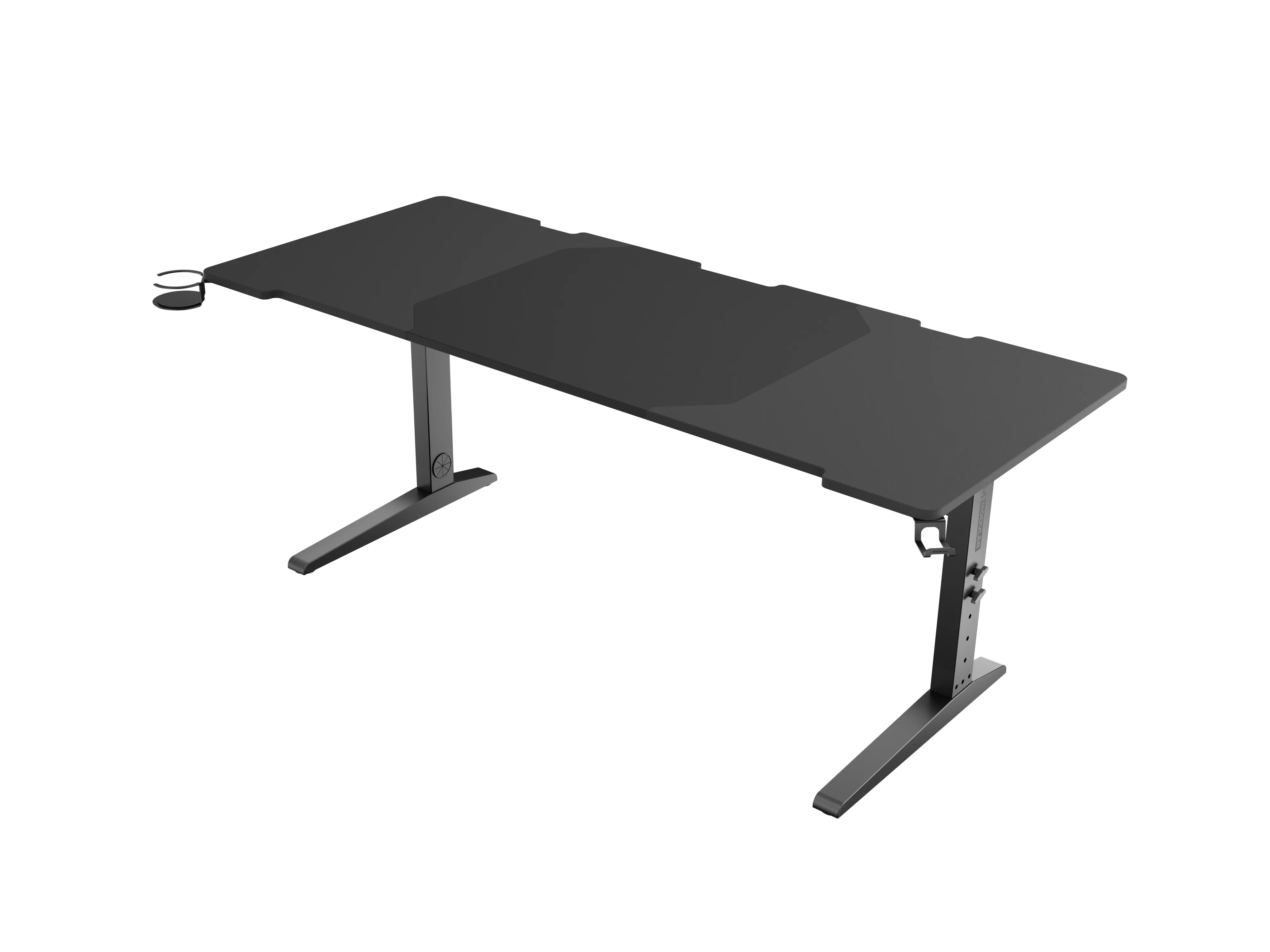 Biurko Genesis Holm Modular 180 180cm Regulacja wysokości Czarny